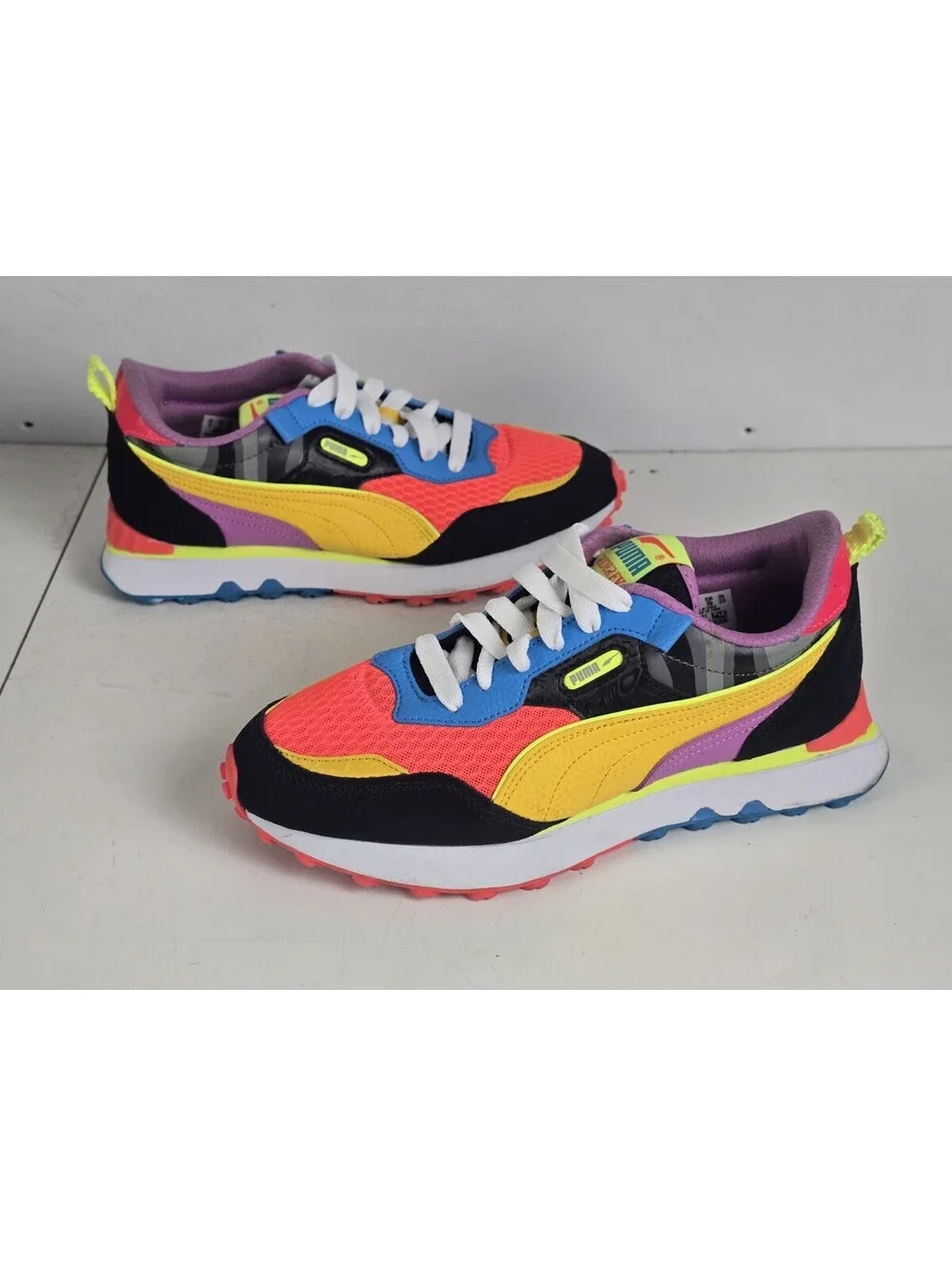 Puma Rider FV Lava Sneakers Glow in the Dark 388905 01 Men’s Size 7